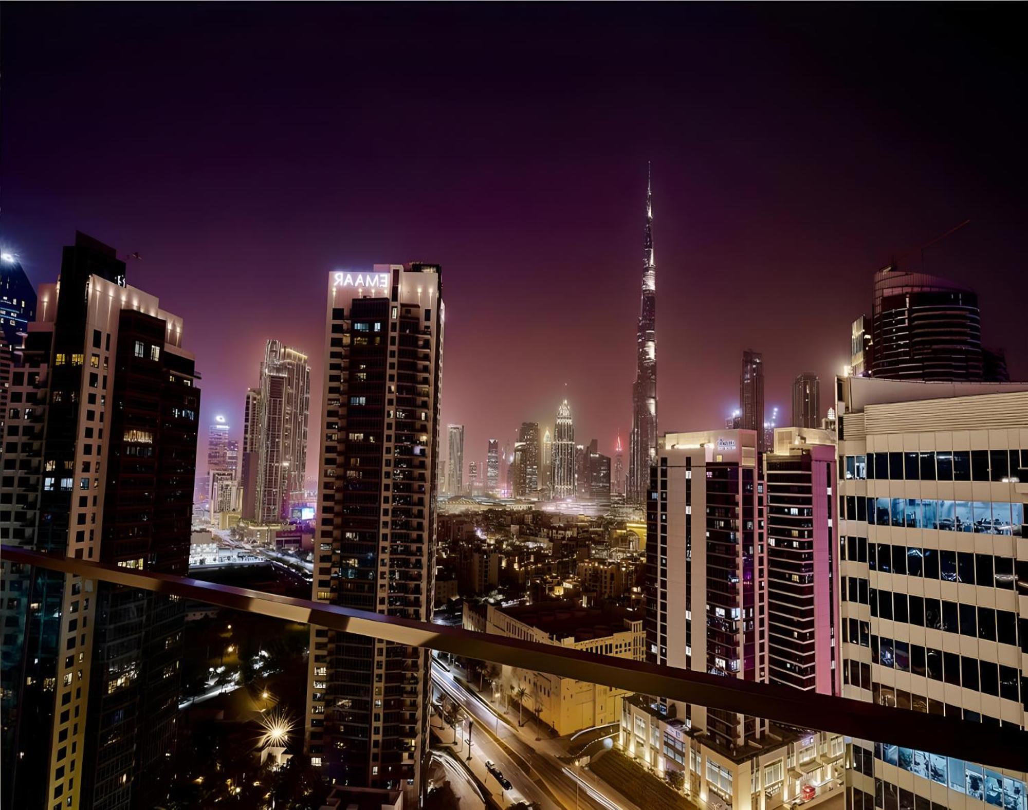 Marquise Square Tower Luxury App'S Hotel Dubai Eksteriør billede