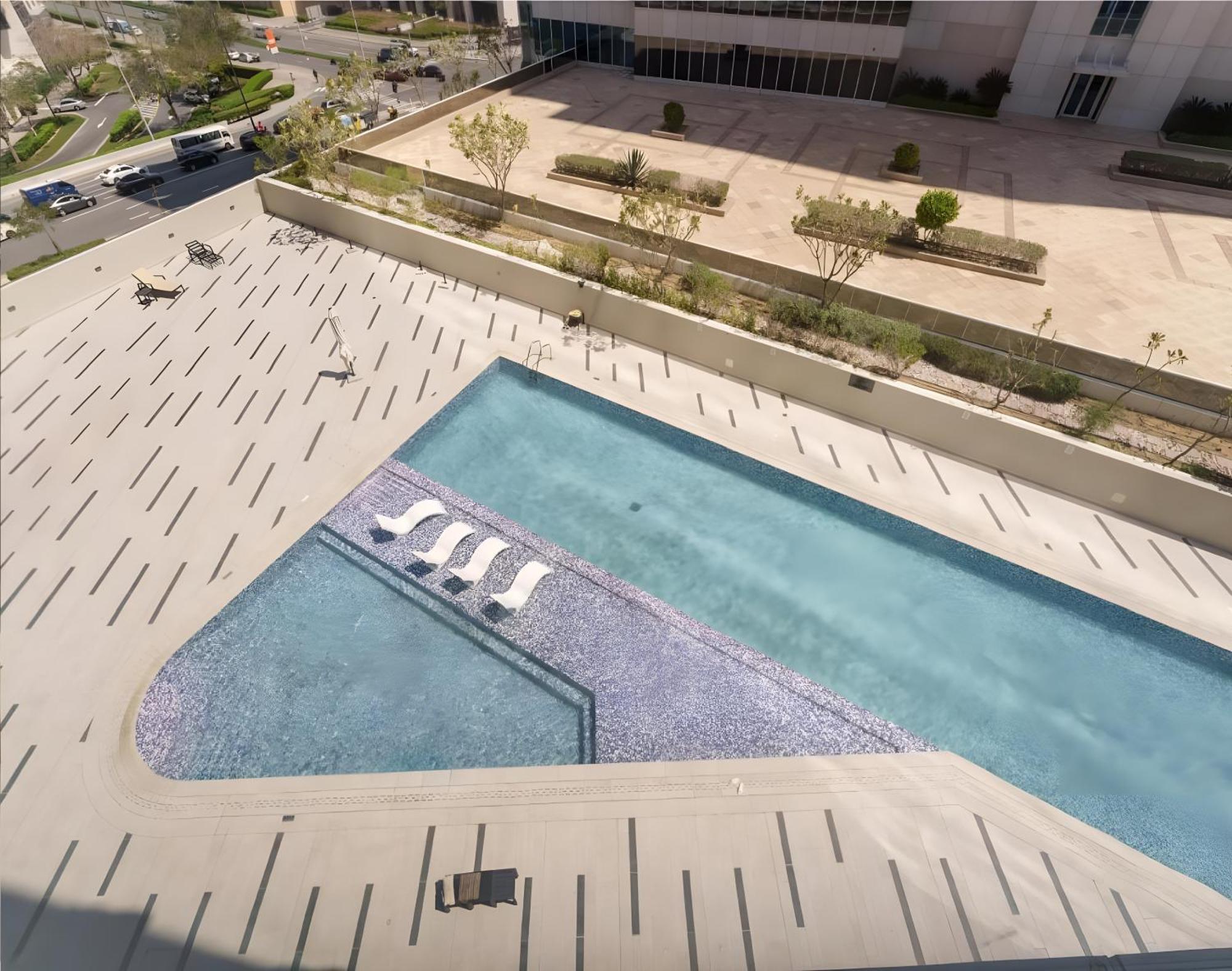 Marquise Square Tower Luxury App'S Hotel Dubai Eksteriør billede