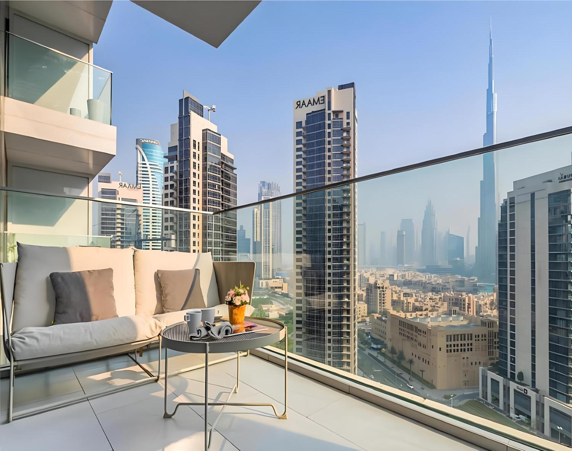 Marquise Square Tower Luxury App'S Hotel Dubai Eksteriør billede